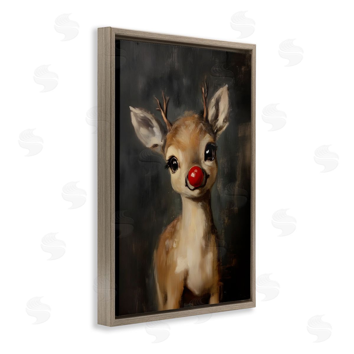 Lettered and Lined | Red Nose Baby Reindeer