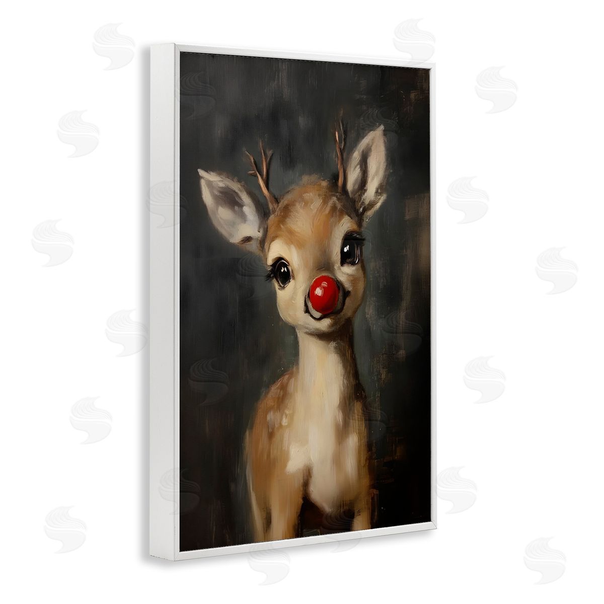 Lettered and Lined | Red Nose Baby Reindeer