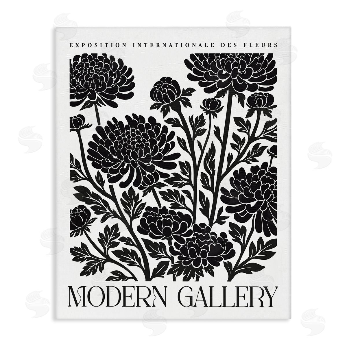 Lettered and Lined | Modern Chrysanthemum Blooms