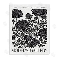 Lettered and Lined | Modern Chrysanthemum Blooms