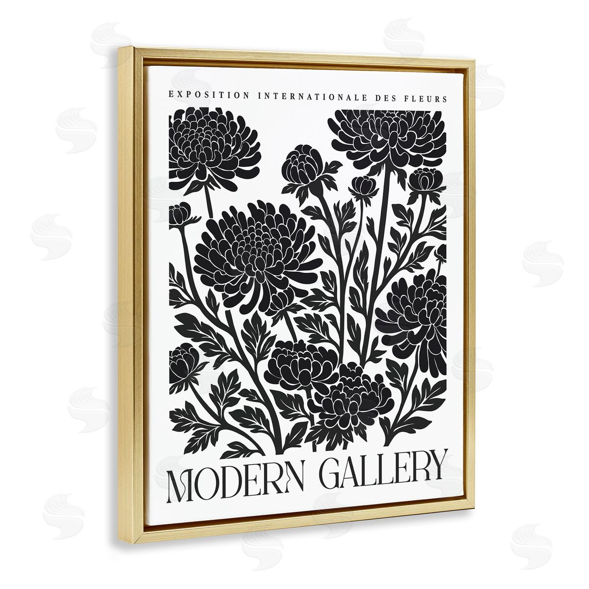 Lettered and Lined | Modern Chrysanthemum Blooms