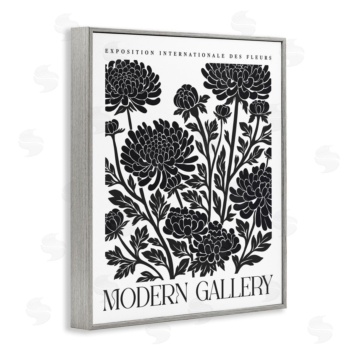 Lettered and Lined | Modern Chrysanthemum Blooms