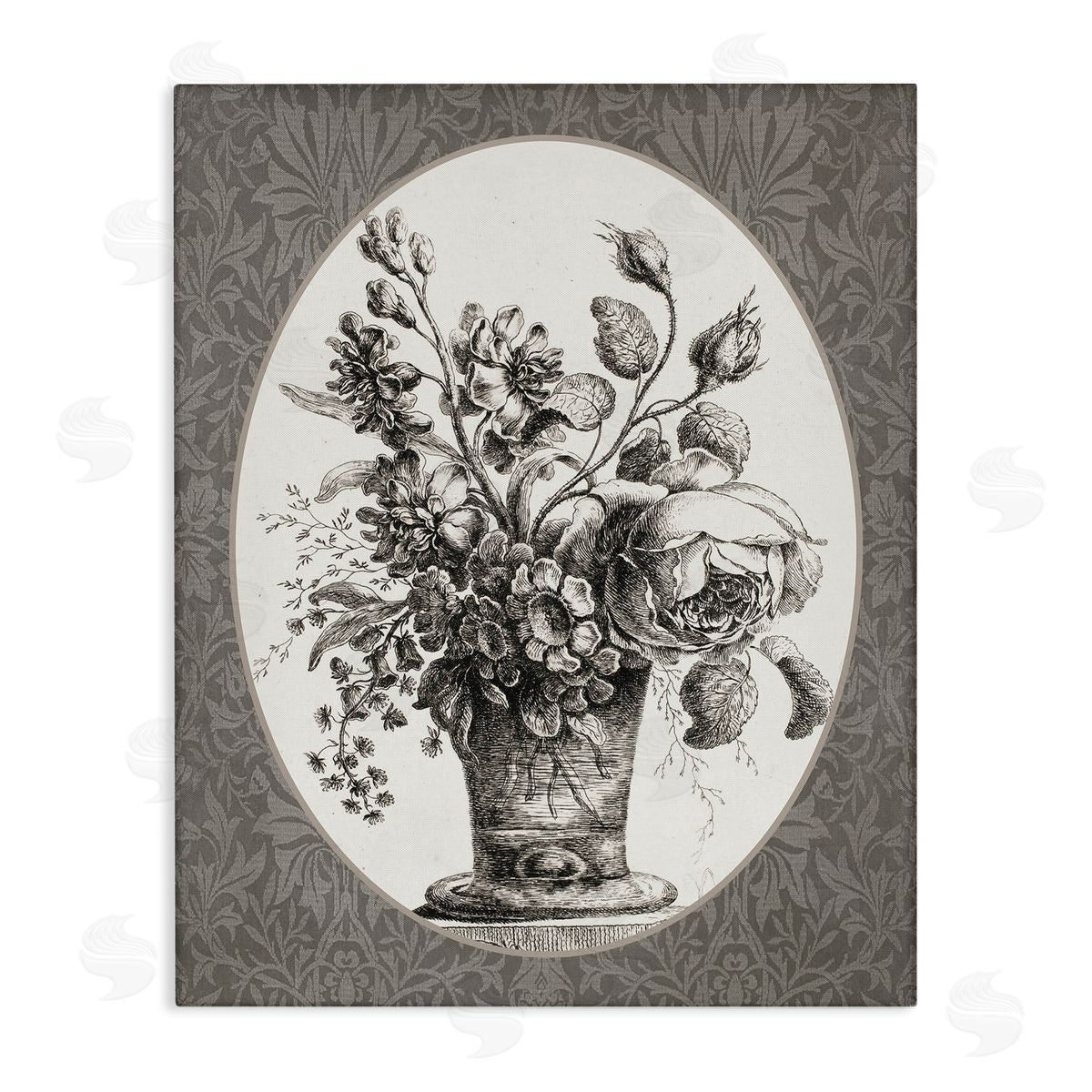 Lettered and Lined | Antique Flower Pot