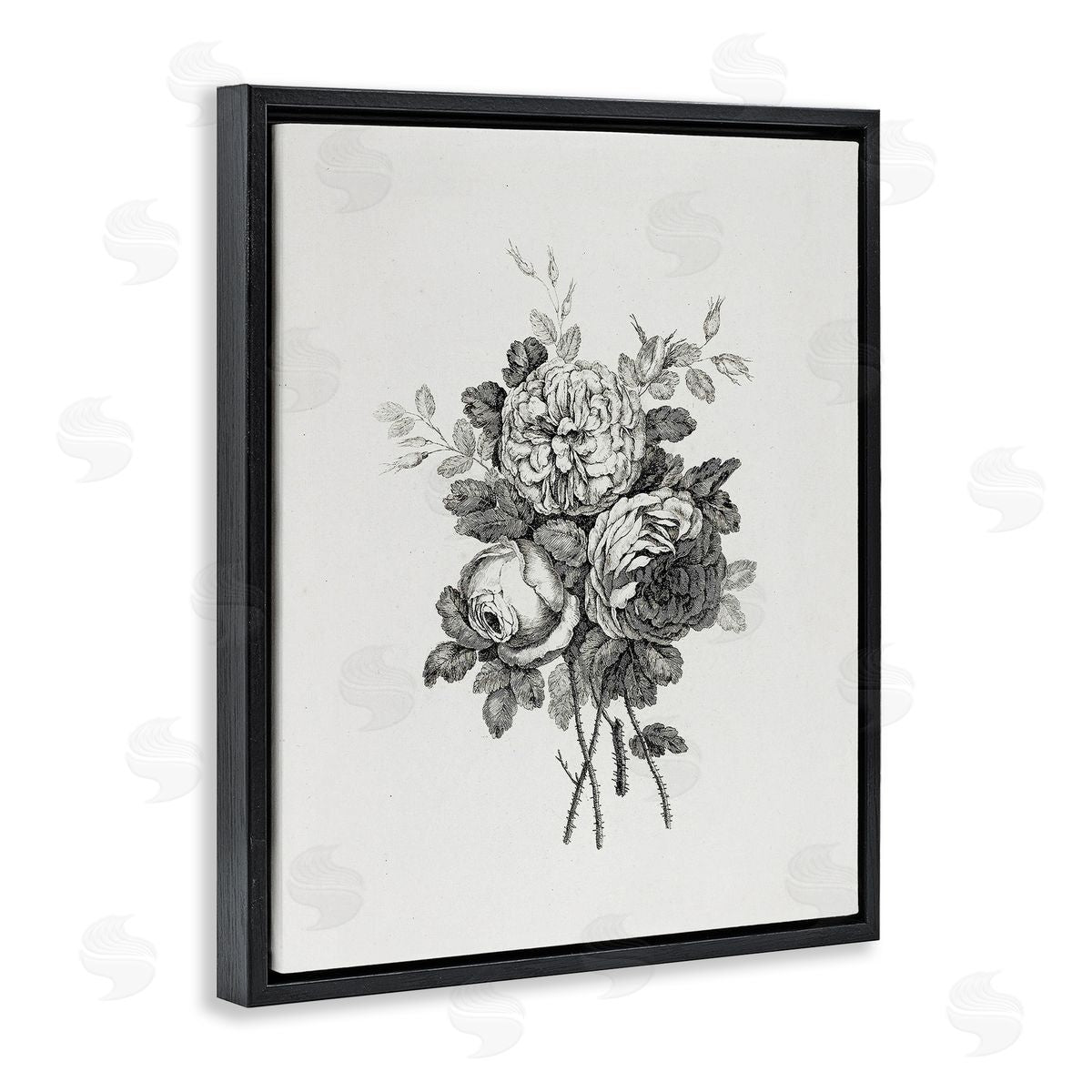 Lettered and Lined | Mixed Monochrome Flowers