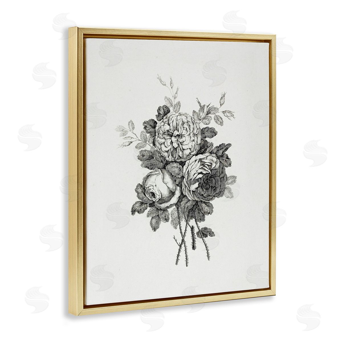 Lettered and Lined | Mixed Monochrome Flowers