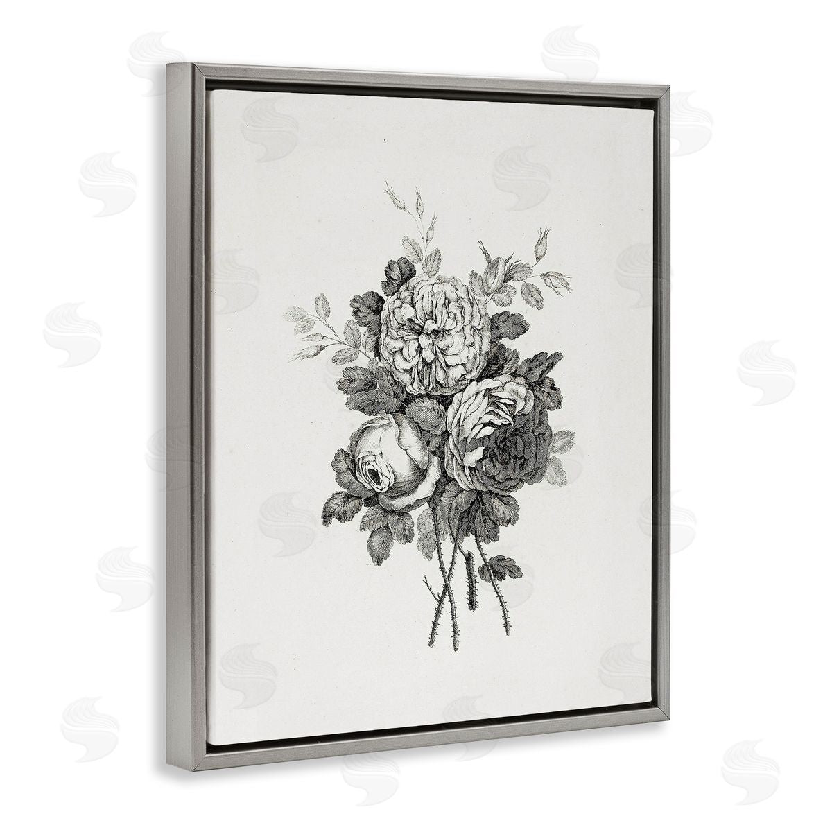 Lettered and Lined | Mixed Monochrome Flowers