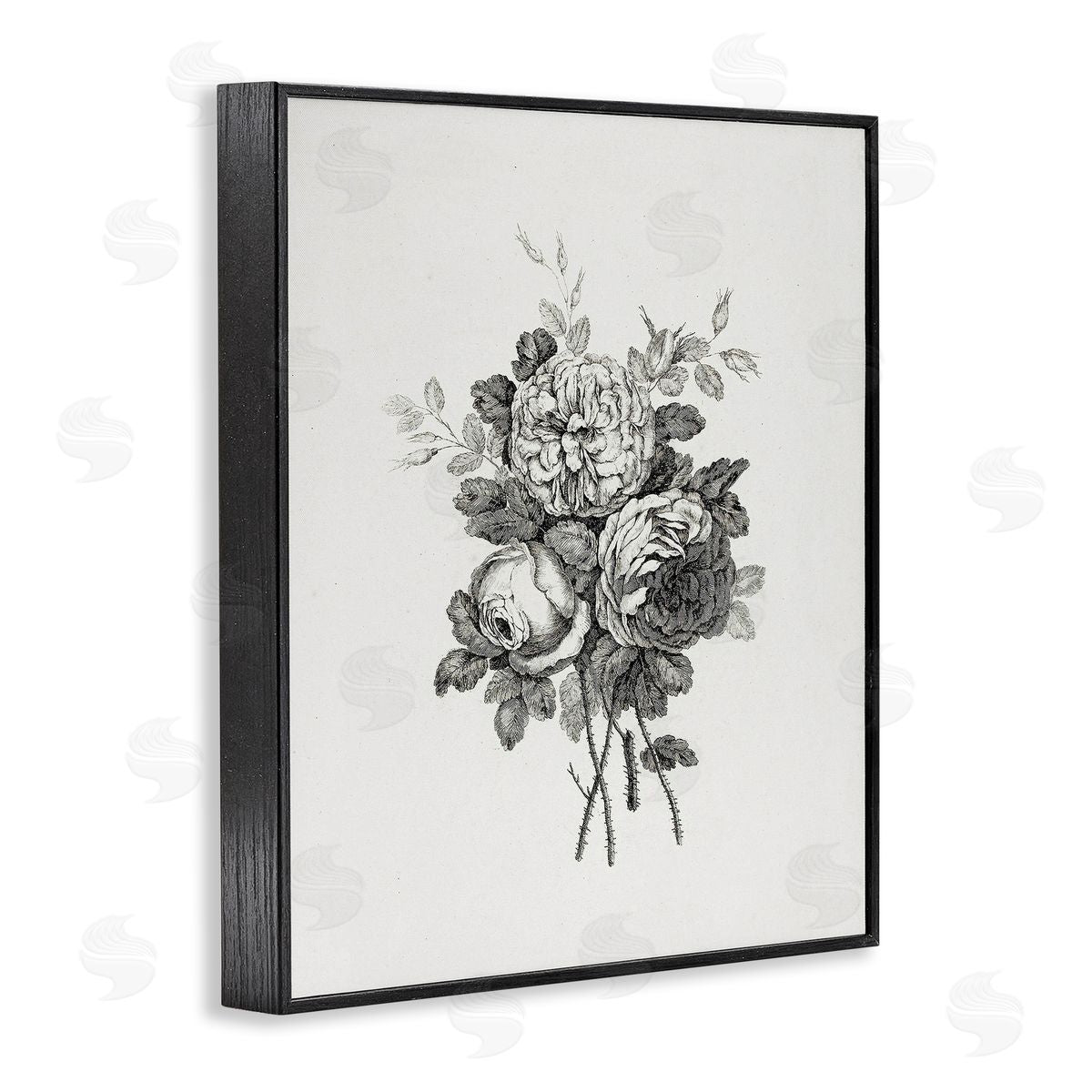 Lettered and Lined | Mixed Monochrome Flowers
