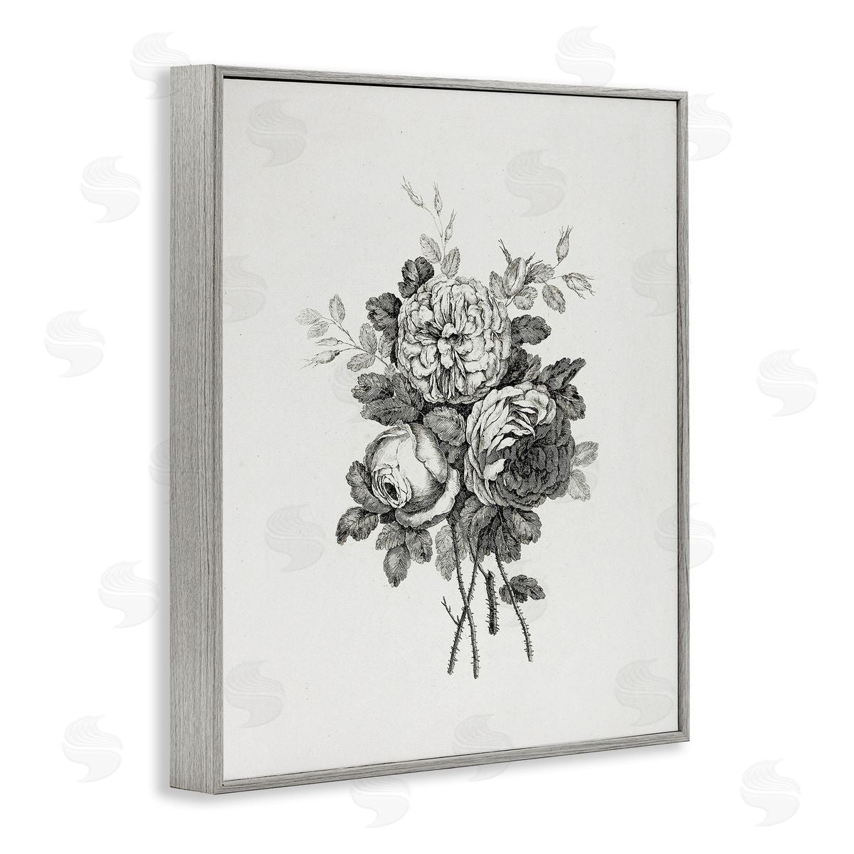Lettered and Lined | Mixed Monochrome Flowers