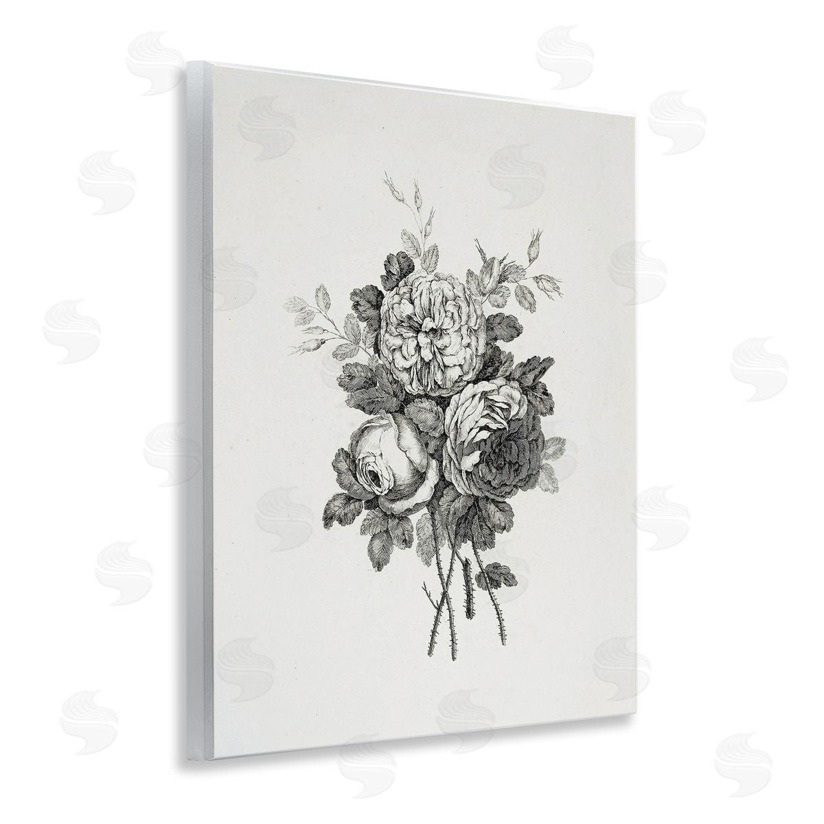 Lettered and Lined | Mixed Monochrome Flowers