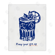 Lettered and Lined | Keep Your Gin Up