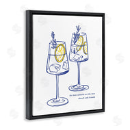 Lettered and Lined | Cocktails with Friends