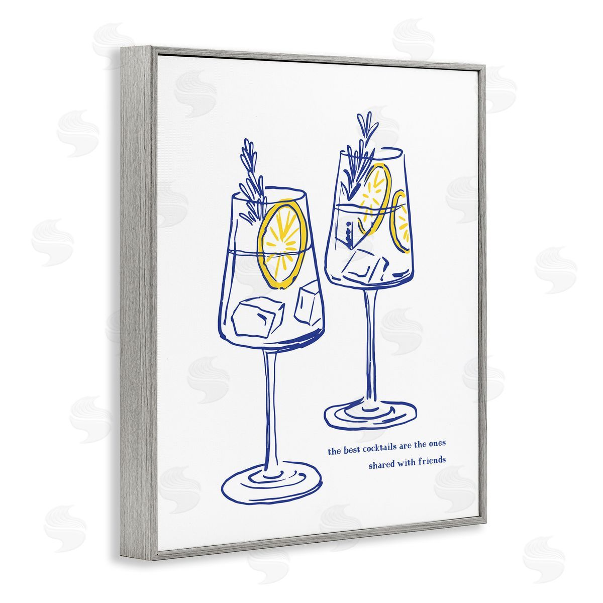 Lettered and Lined | Cocktails with Friends