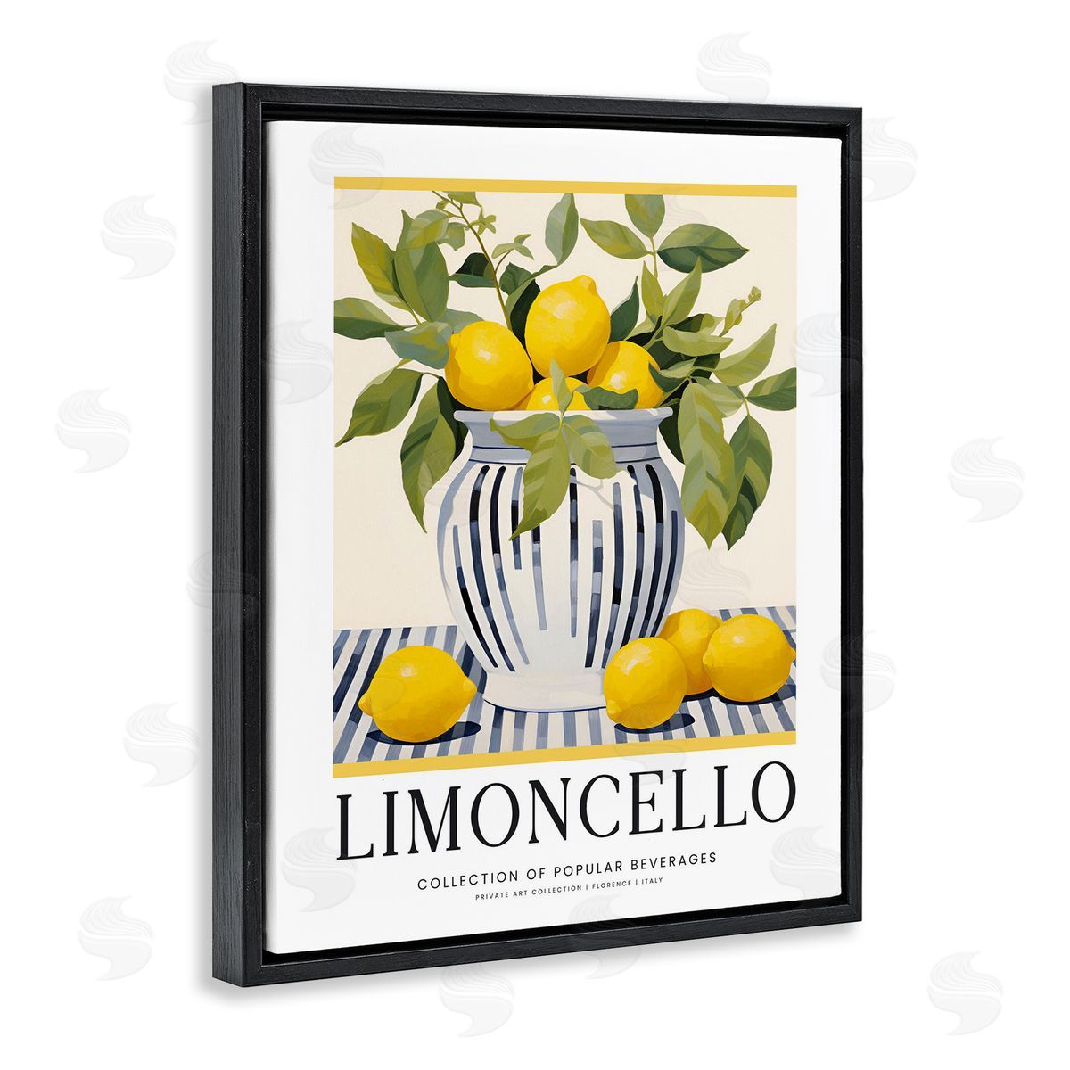 Lettered and Lined | Classic Kitchen Lemons Vase
