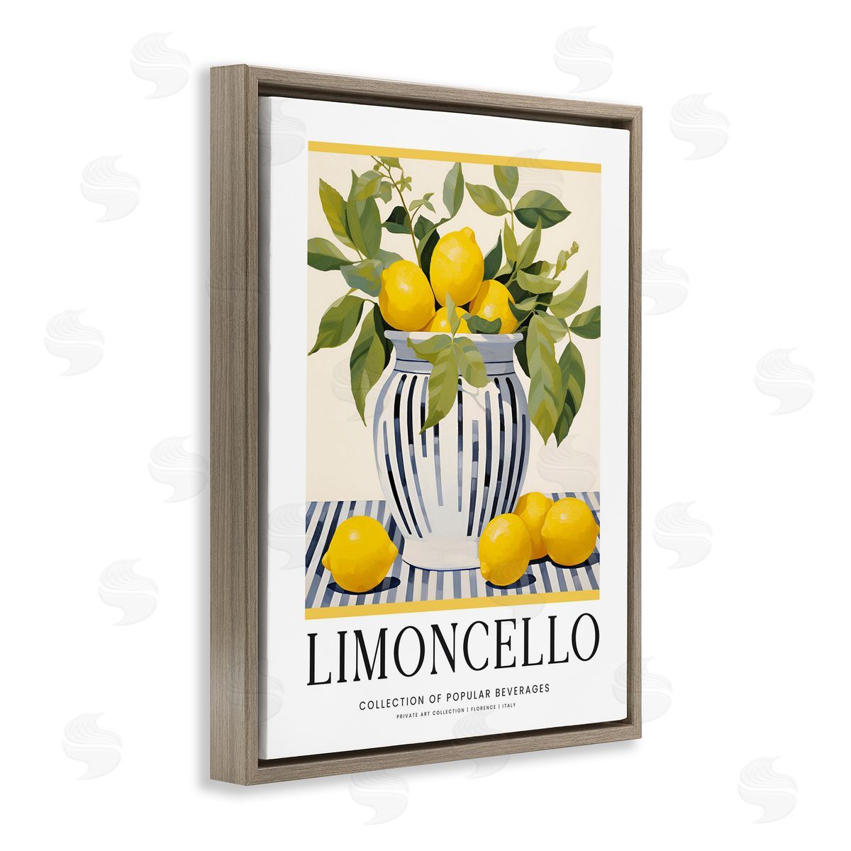 Lettered and Lined | Classic Kitchen Lemons Vase
