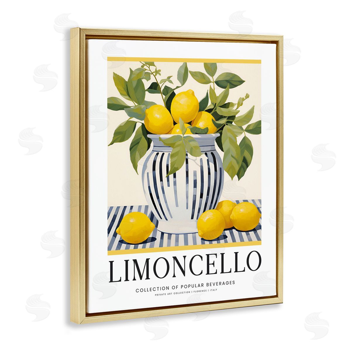Lettered and Lined | Classic Kitchen Lemons Vase