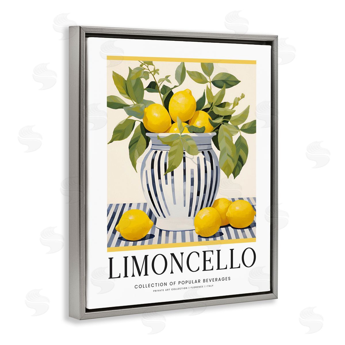Lettered and Lined | Classic Kitchen Lemons Vase