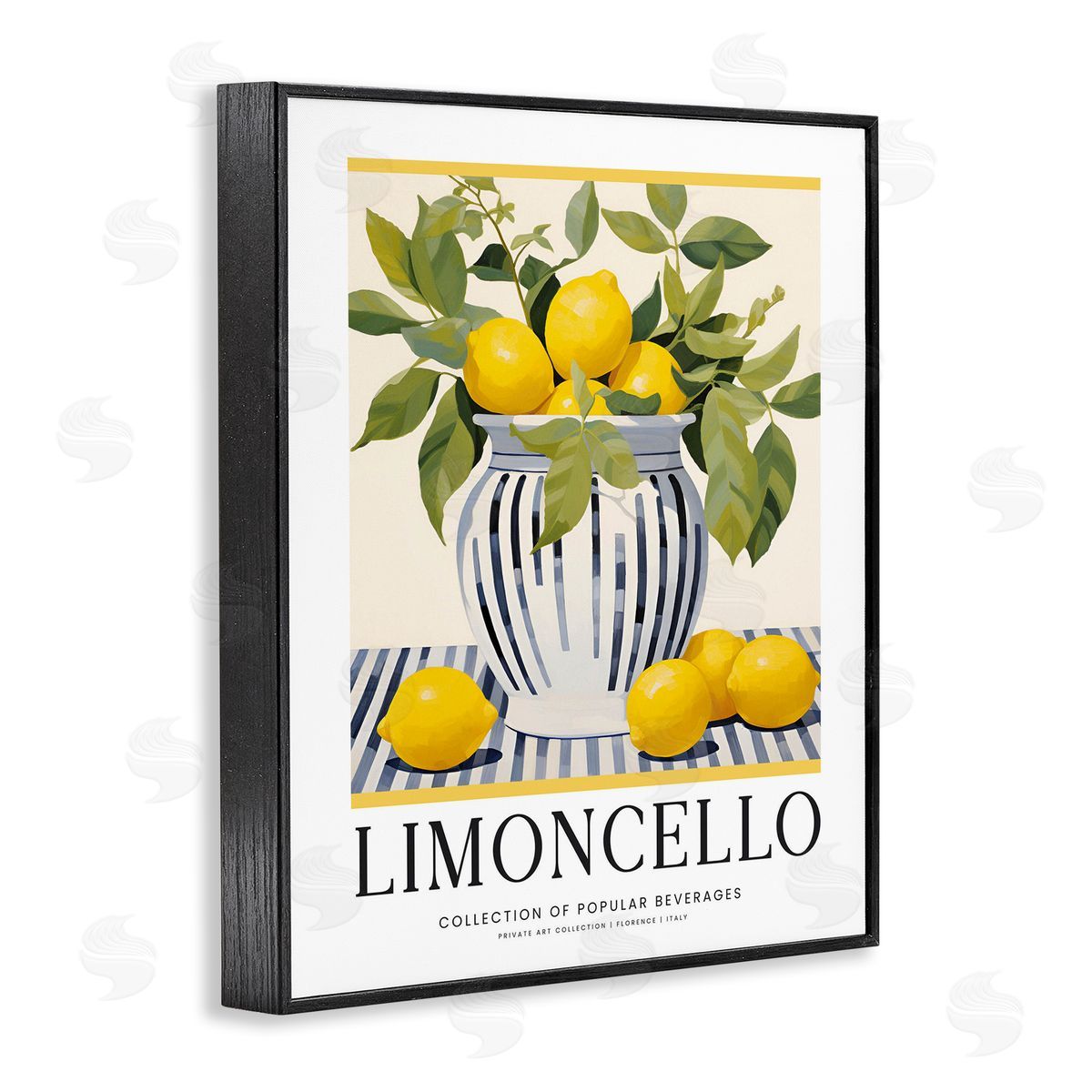 Lettered and Lined | Classic Kitchen Lemons Vase