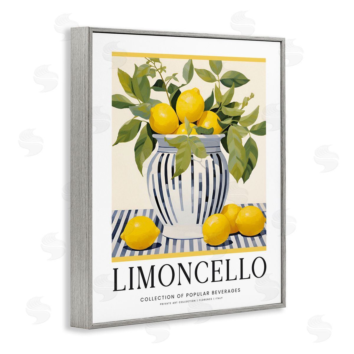 Lettered and Lined | Classic Kitchen Lemons Vase