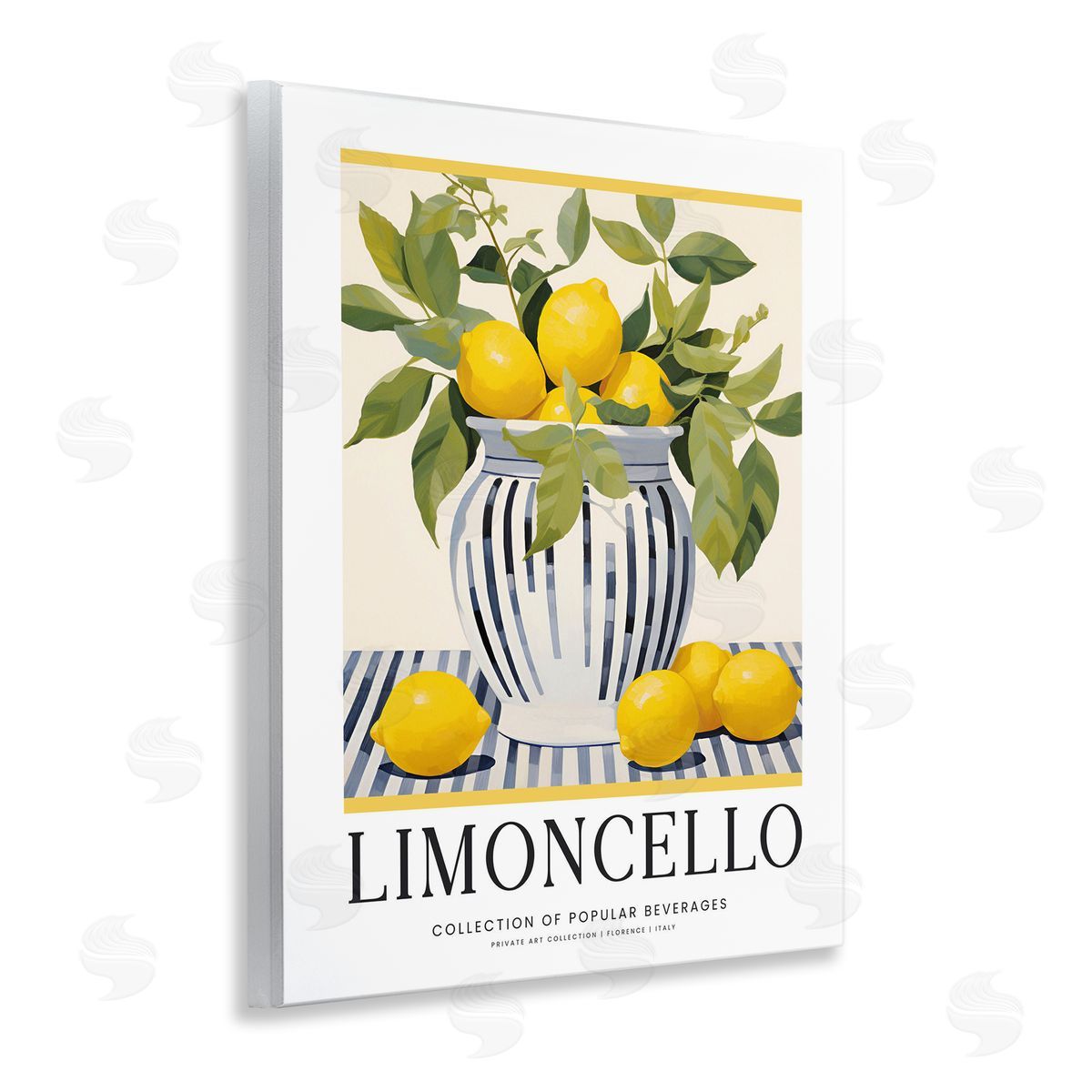 Lettered and Lined | Classic Kitchen Lemons Vase