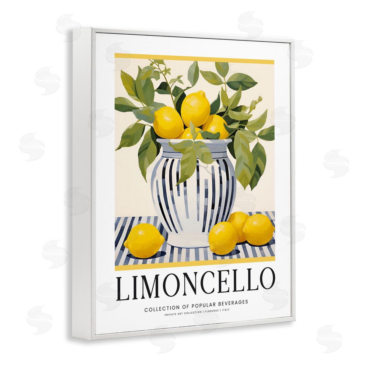 Lettered and Lined | Classic Kitchen Lemons Vase