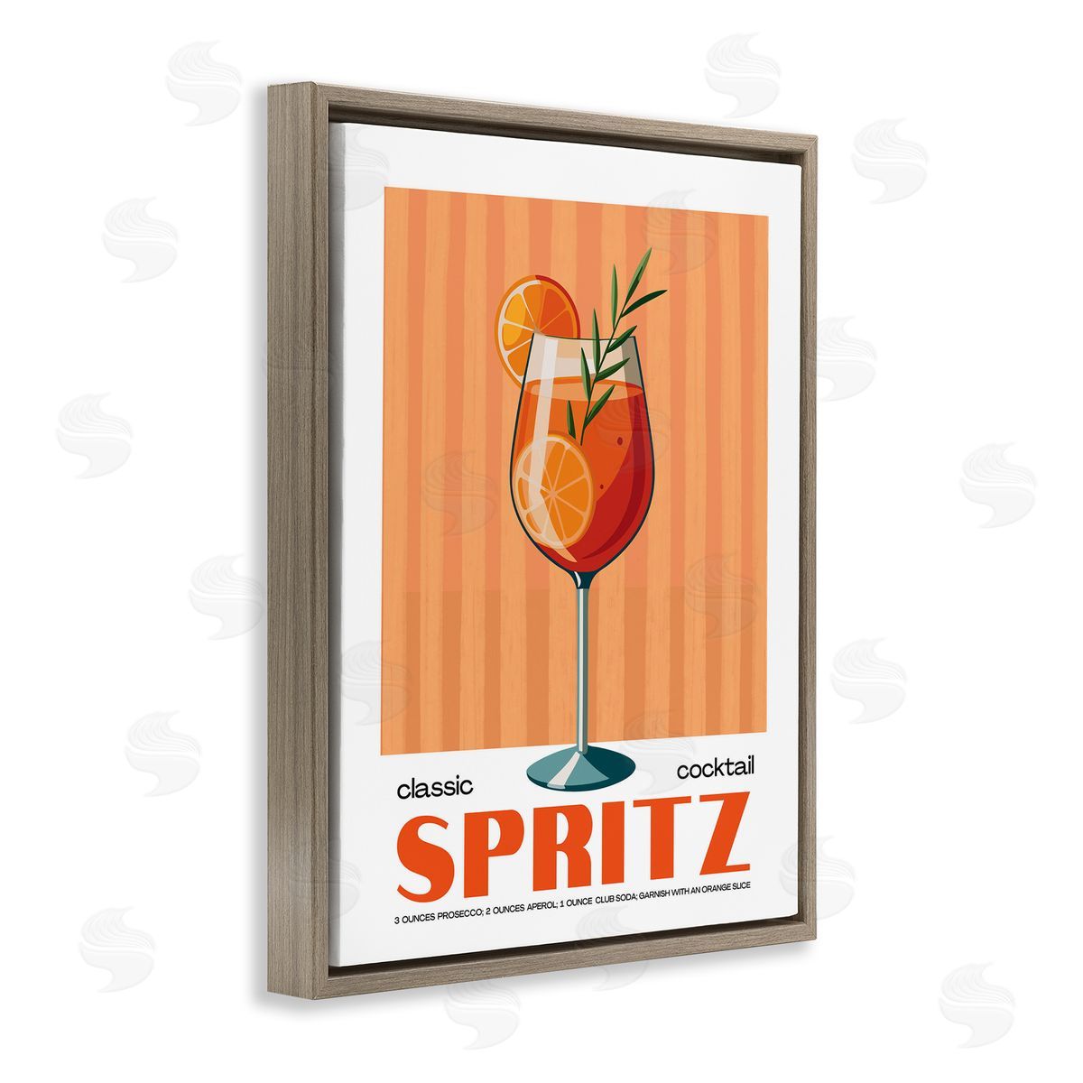Lettered and Lined | Classic Spritz Cocktail