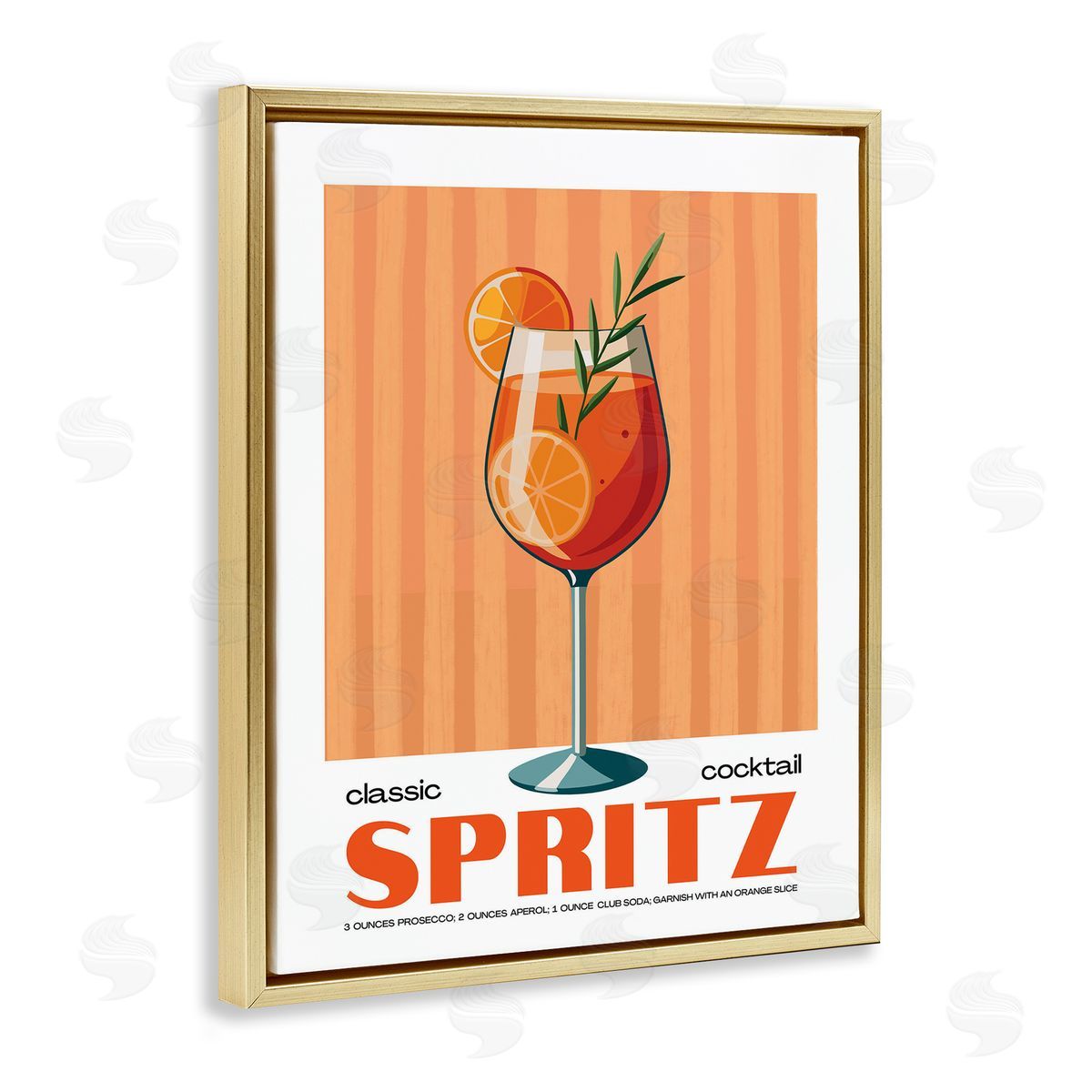 Lettered and Lined | Classic Spritz Cocktail