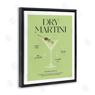 Lettered and Lined | Dry Martini Recipe