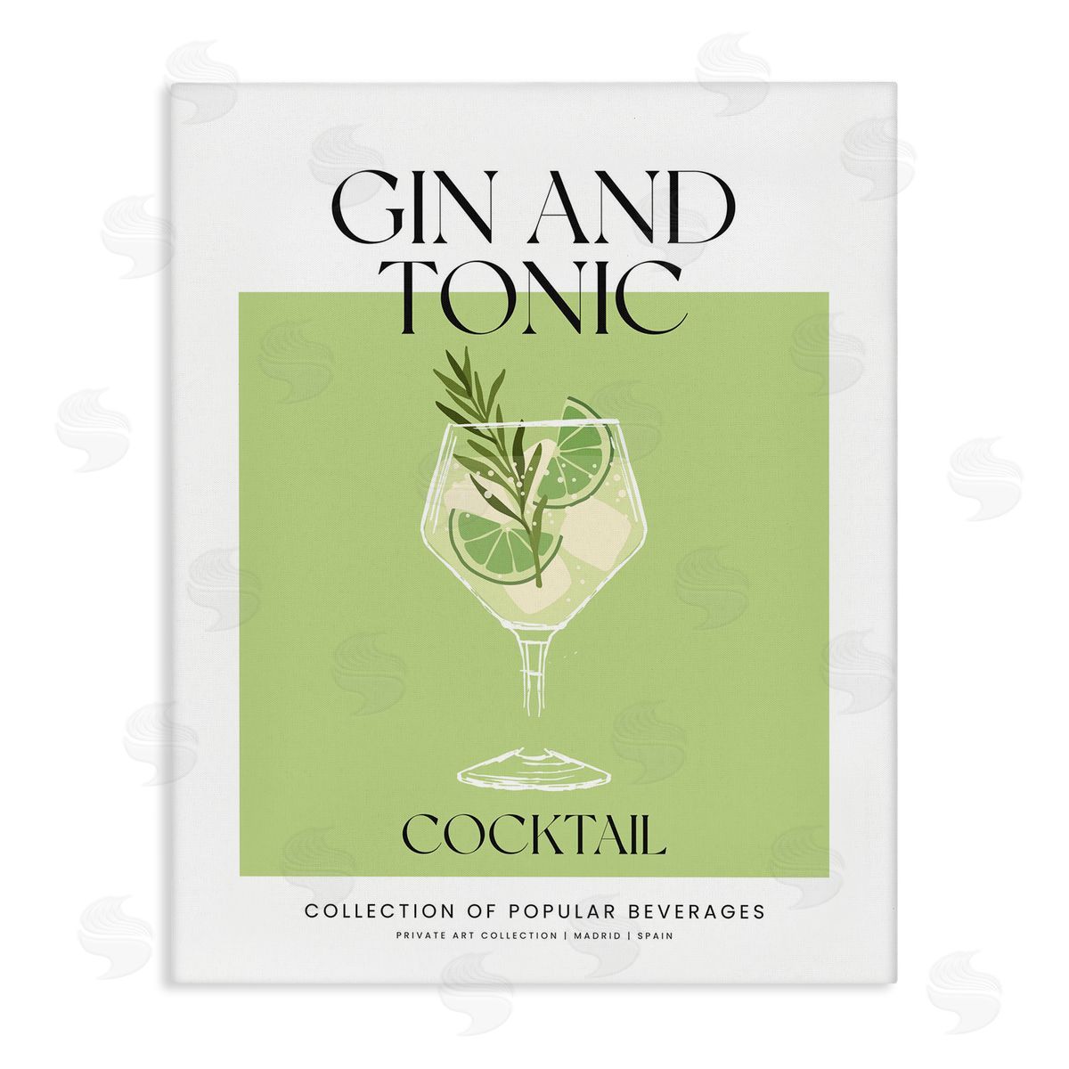 Lettered and Lined | Minimal Gin and Tonic