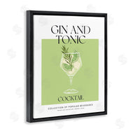 Lettered and Lined | Minimal Gin and Tonic