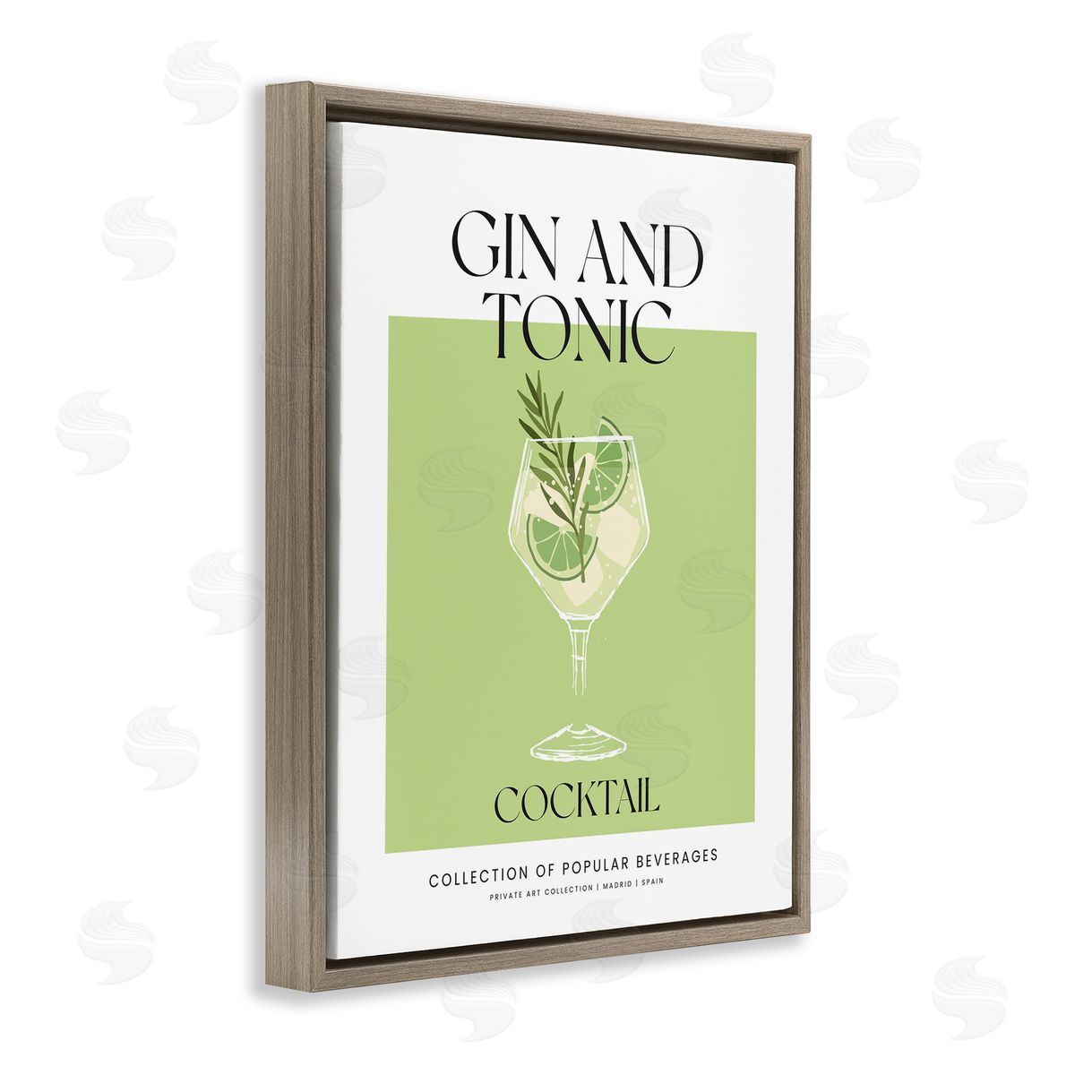 Lettered and Lined | Minimal Gin and Tonic
