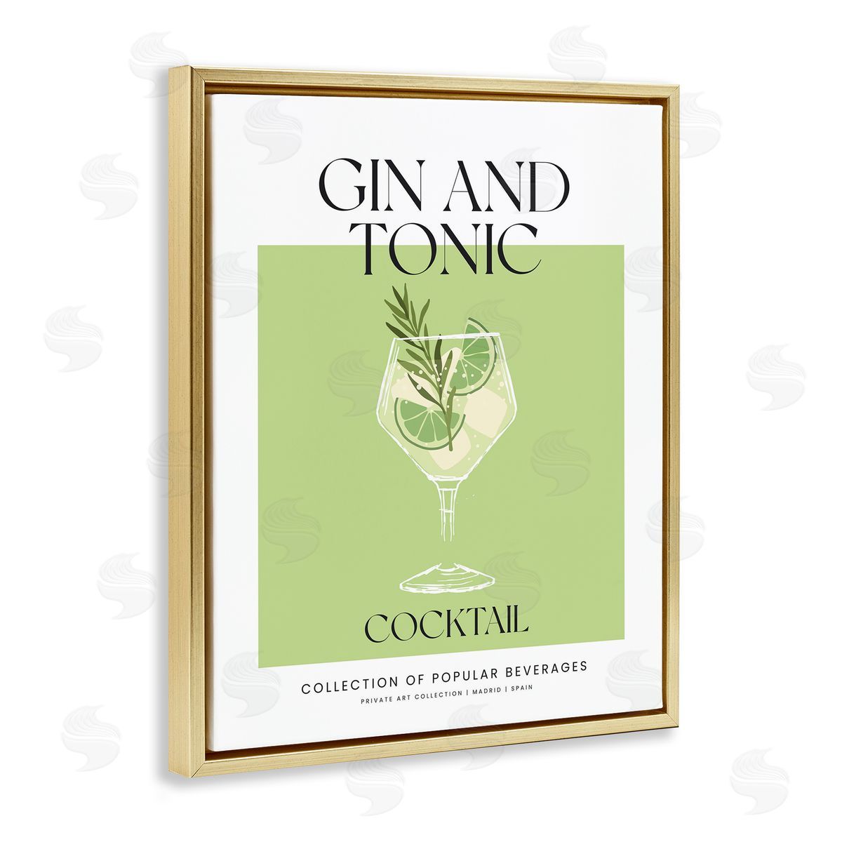 Lettered and Lined | Minimal Gin and Tonic