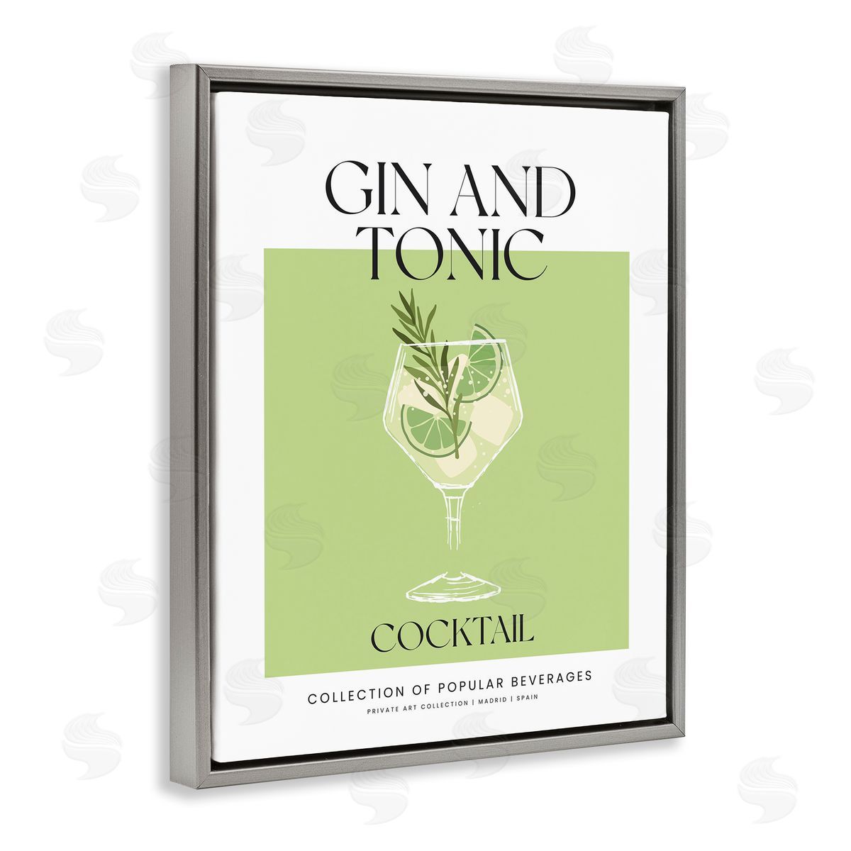 Lettered and Lined | Minimal Gin and Tonic