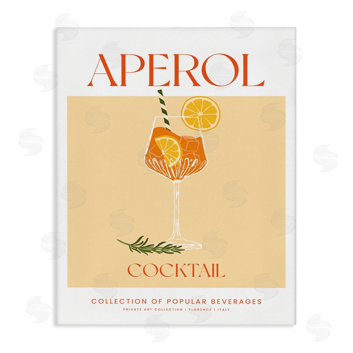 Lettered and Lined | Minimal Aperol Cocktail
