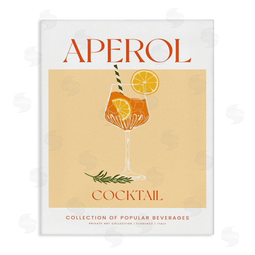 Lettered and Lined | Minimal Aperol Cocktail