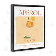 Lettered and Lined | Minimal Aperol Cocktail