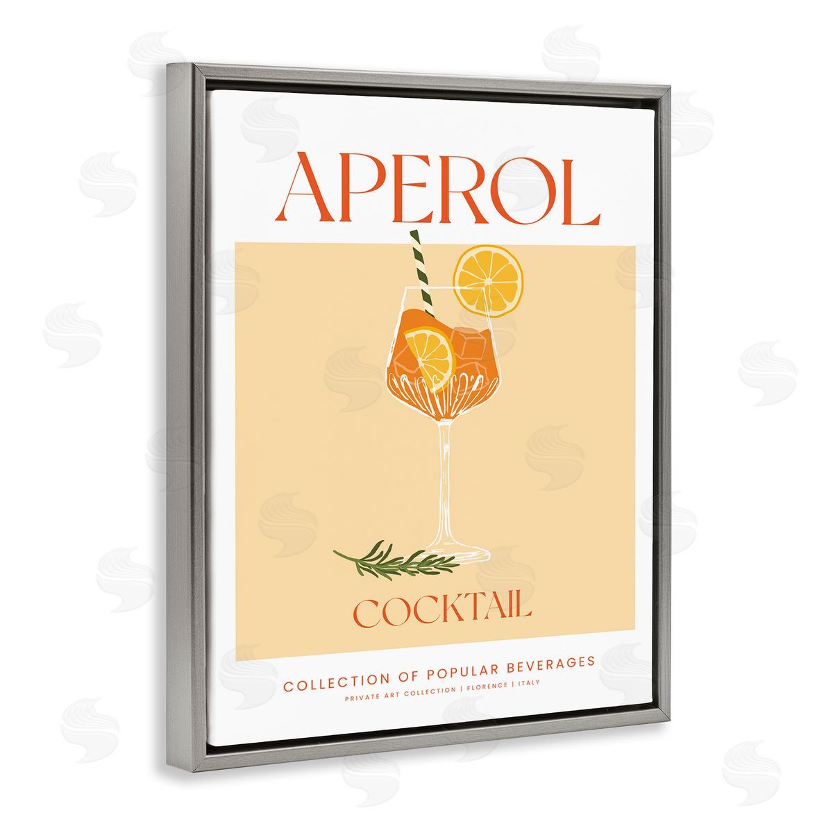 Lettered and Lined | Minimal Aperol Cocktail