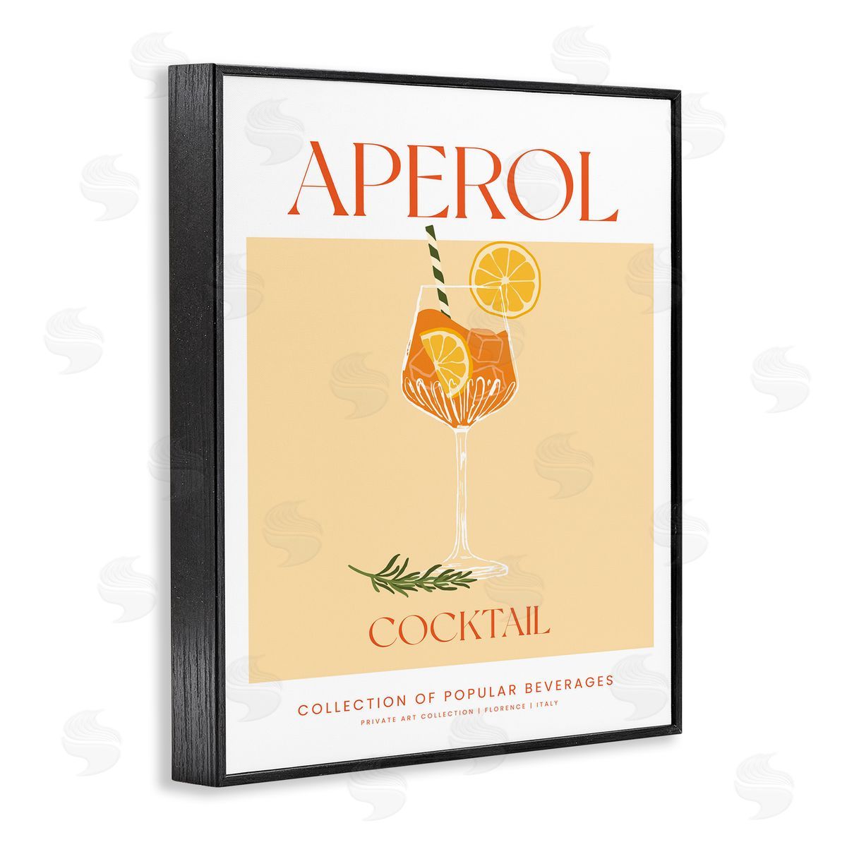 Lettered and Lined | Minimal Aperol Cocktail
