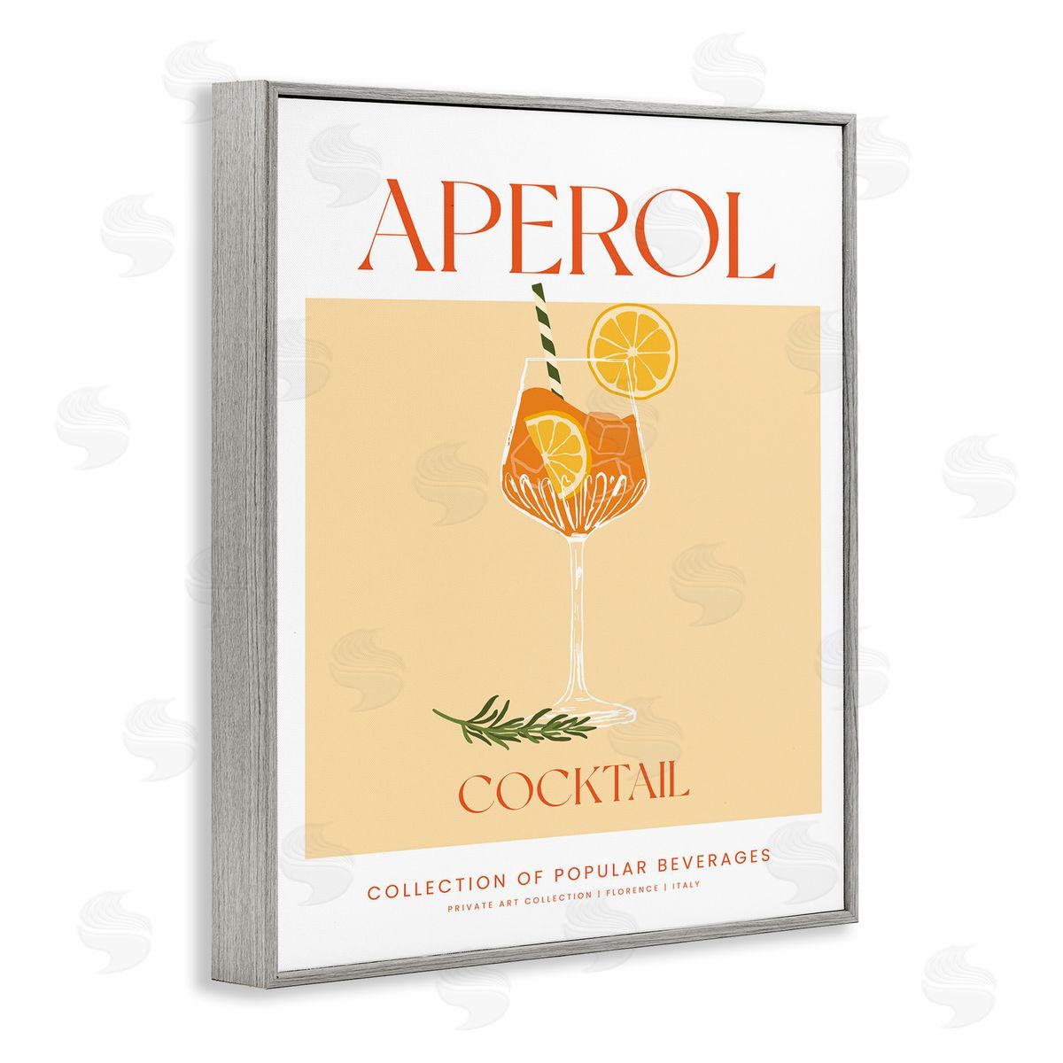 Lettered and Lined | Minimal Aperol Cocktail