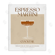 Lettered and Lined | Minimal Espresso Martini