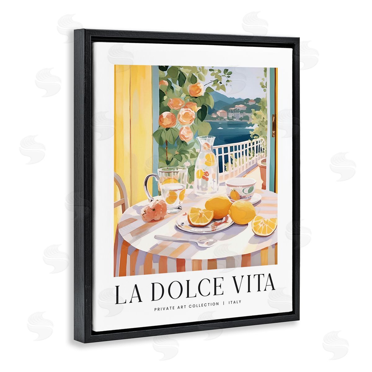 Lettered and Lined | Classic Italian Table Setting View