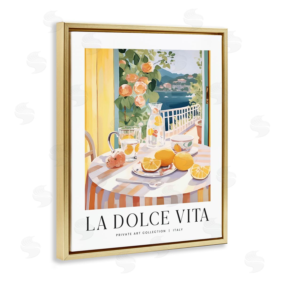Lettered and Lined | Classic Italian Table Setting View