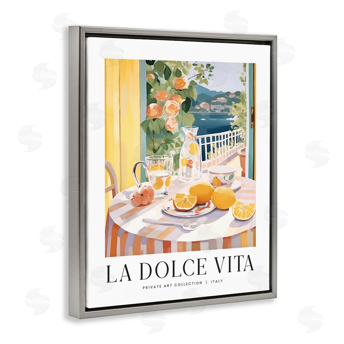 Lettered and Lined | Classic Italian Table Setting View