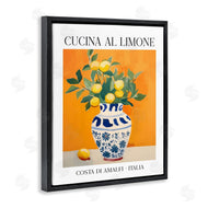 Lettered and Lined | Lemon Branches in Italian Vase
