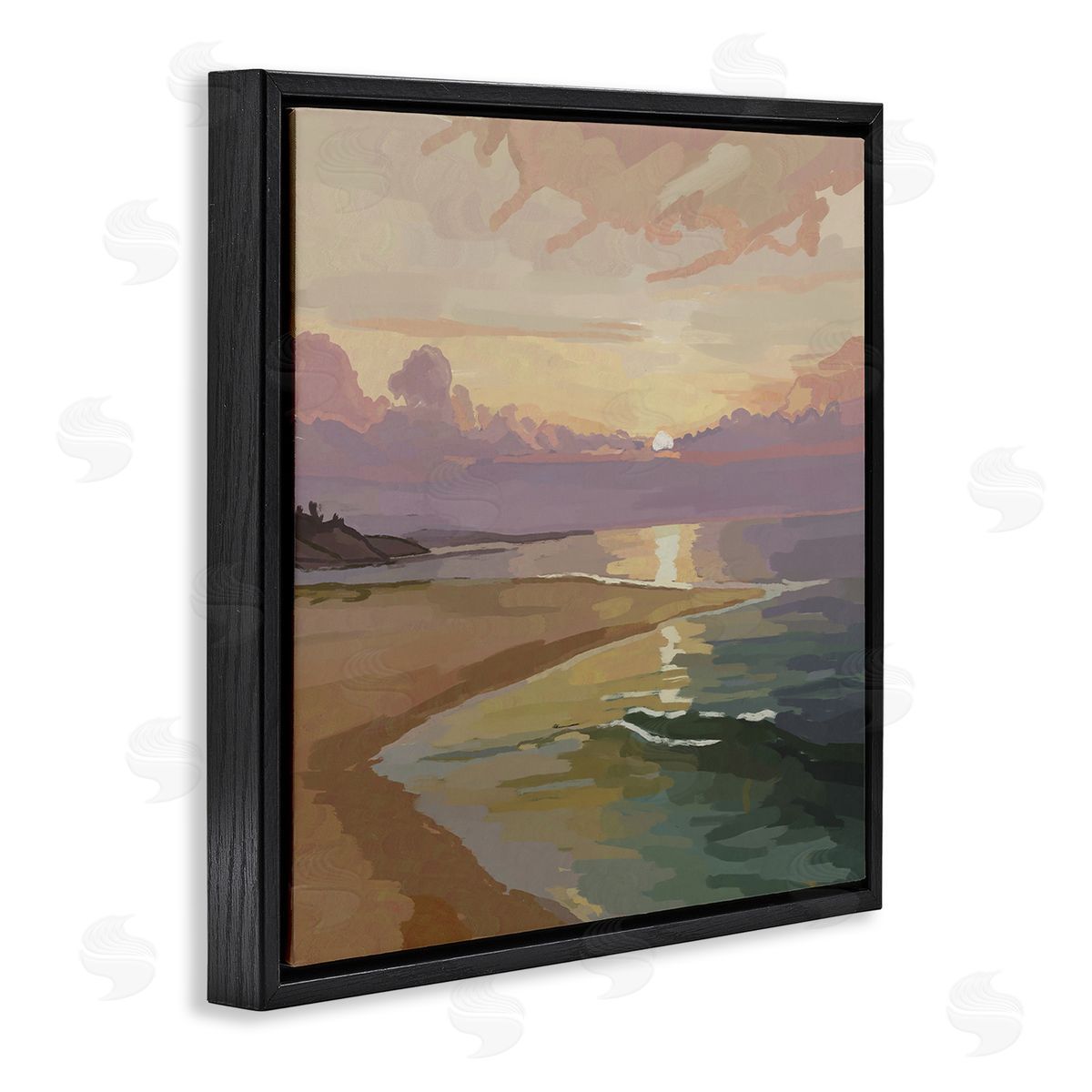 Amelia Noyes | Sunset Reflecting over Beach