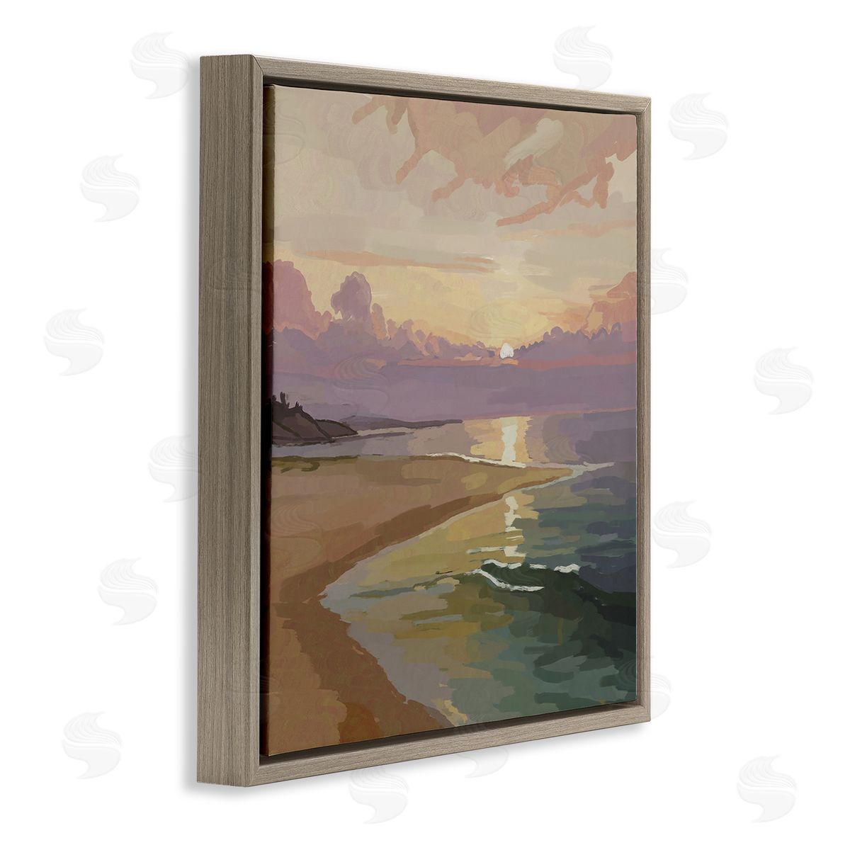 Amelia Noyes | Sunset Reflecting over Beach