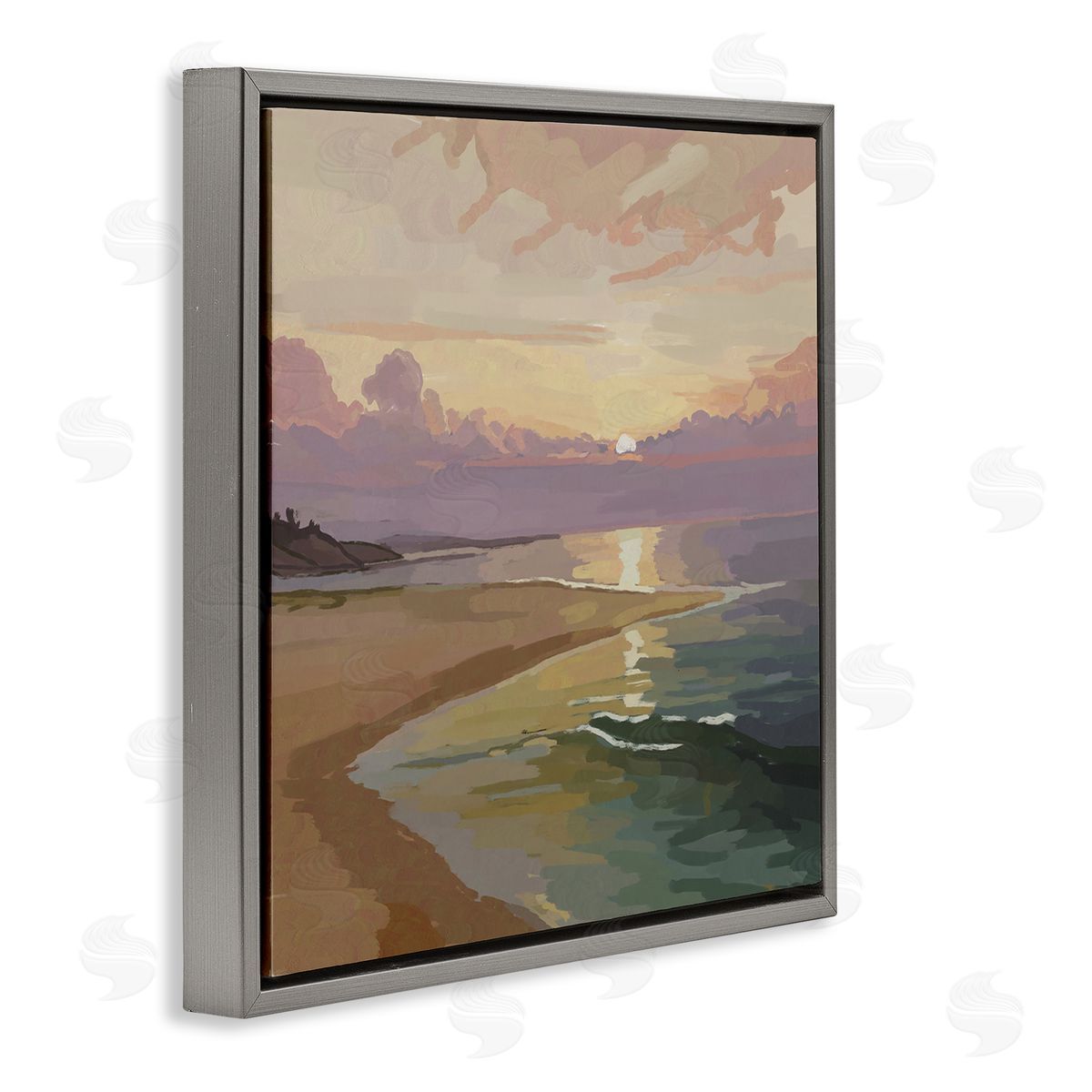 Amelia Noyes | Sunset Reflecting over Beach