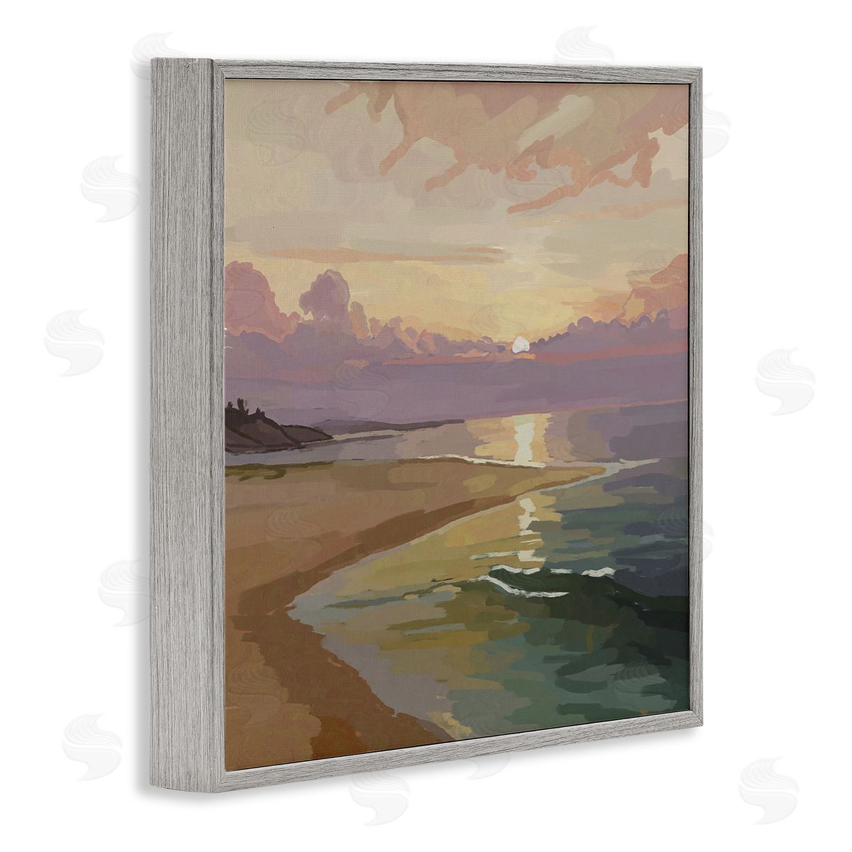 Amelia Noyes | Sunset Reflecting over Beach