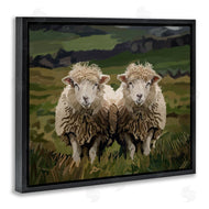 Amelia Noyes | Twin Sheep in Pasture