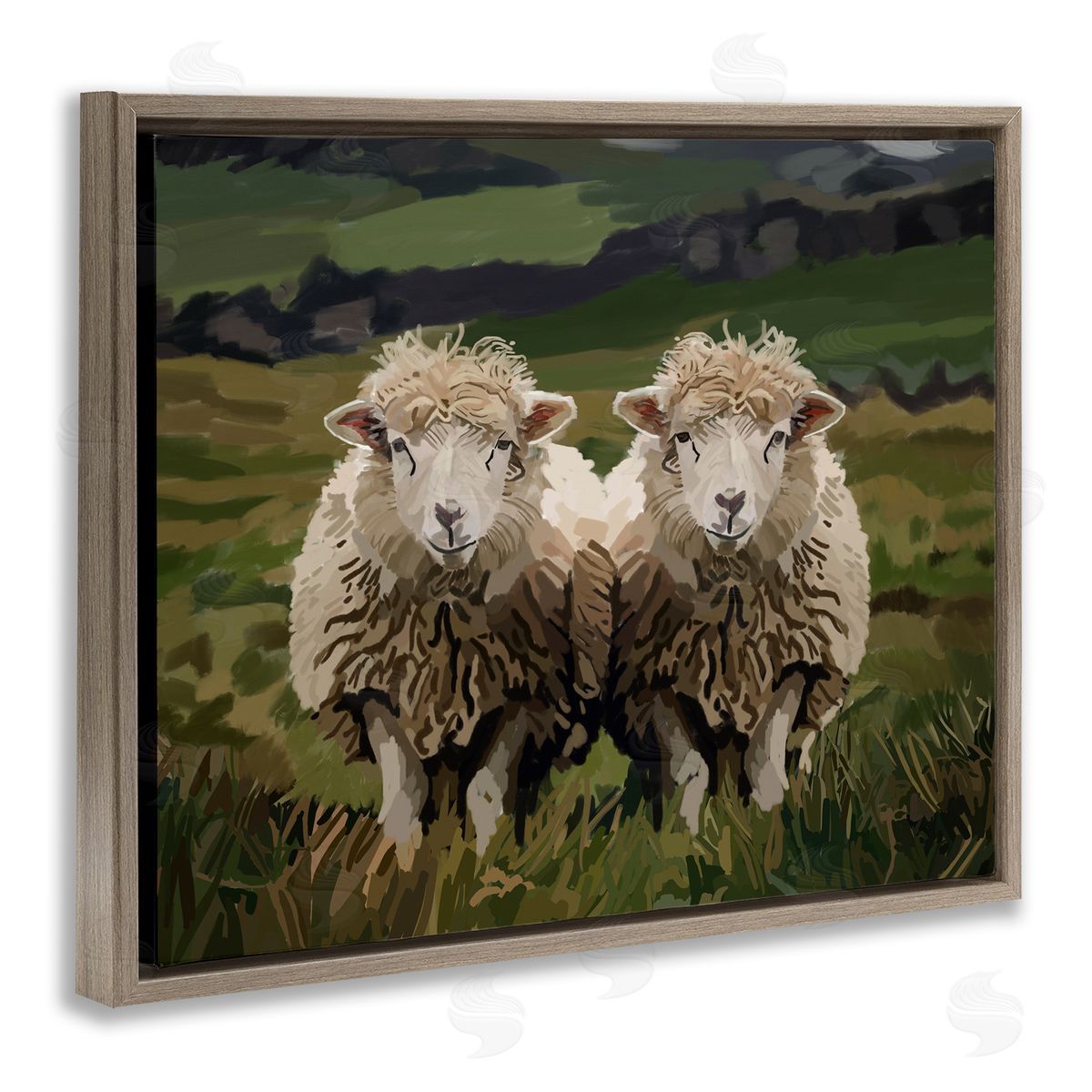 Amelia Noyes | Twin Sheep in Pasture