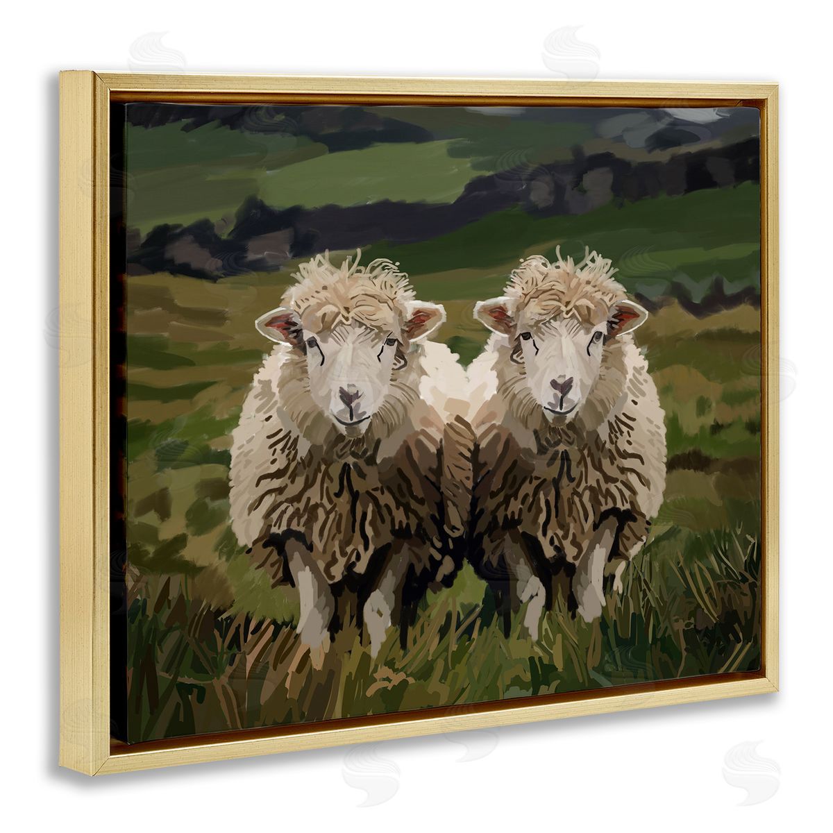 Amelia Noyes | Twin Sheep in Pasture
